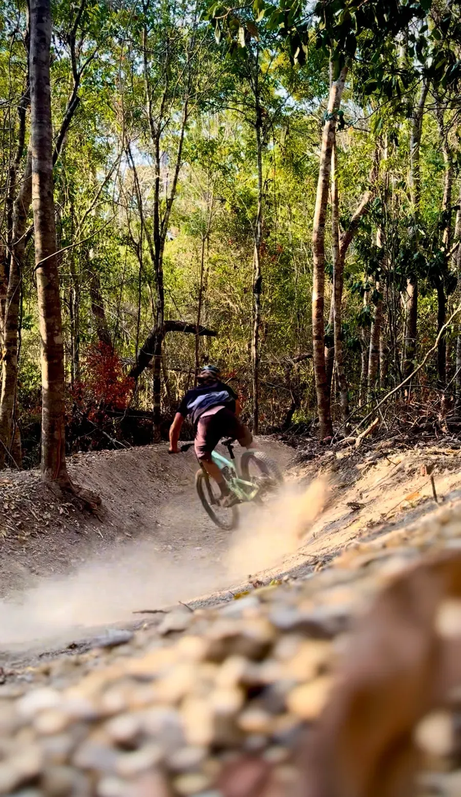 Mountain biking