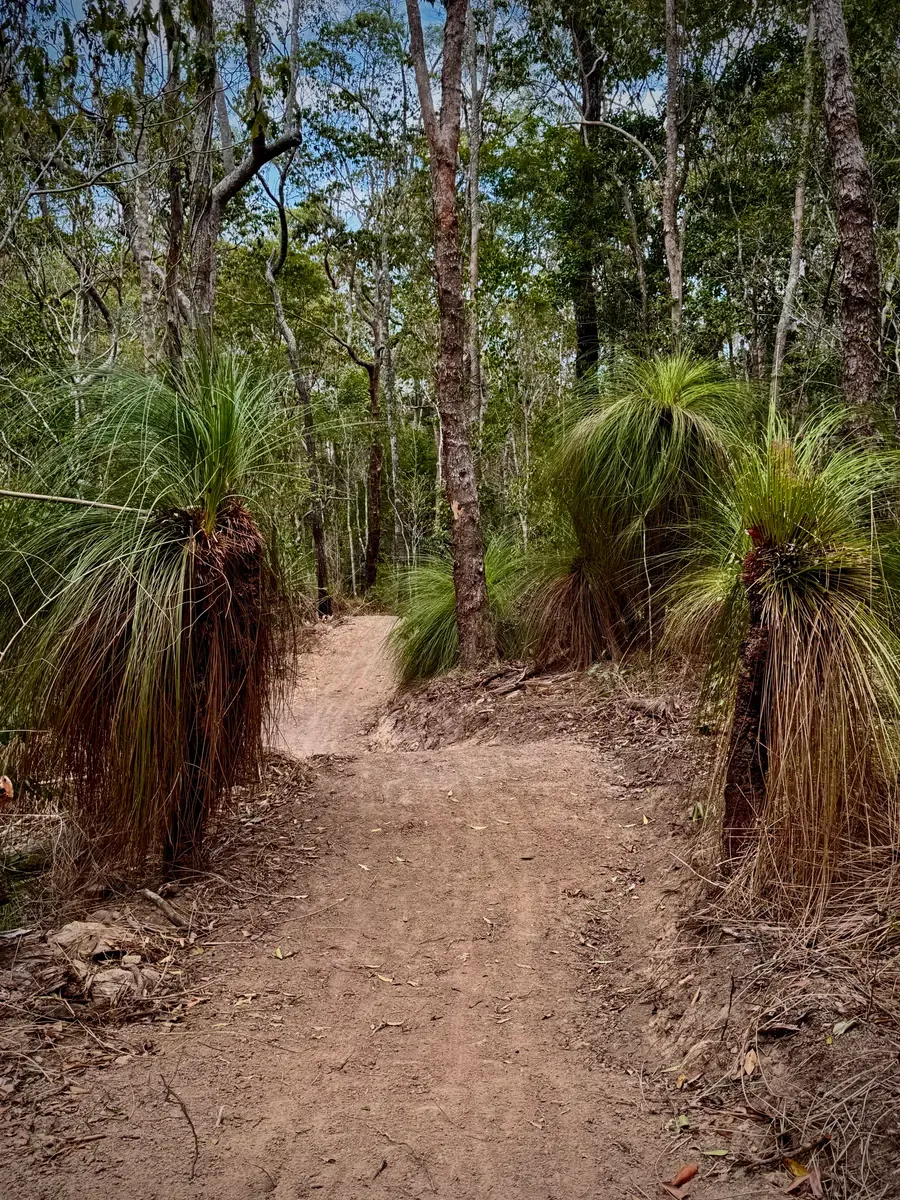 On the trails at Twin Creeks