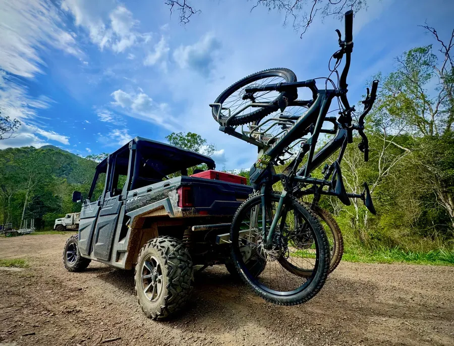 On the trails at Twin Creeks